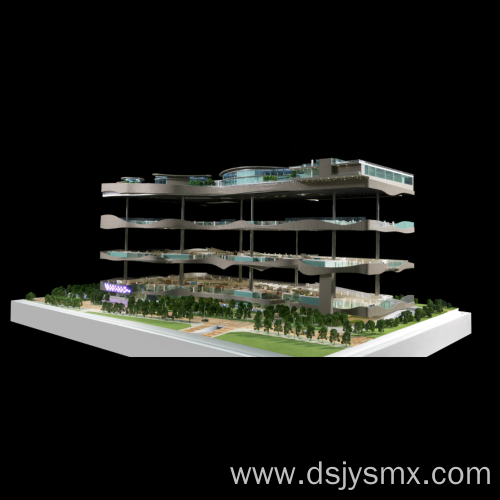 Model Scale Buildings for Shopping Mall and Retail